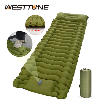 Self-inflating sleeping pad